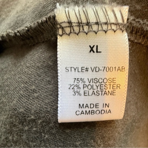 Zenana Outfitters Charcoal Dress with Pockets size XL - Picture 4 of 5